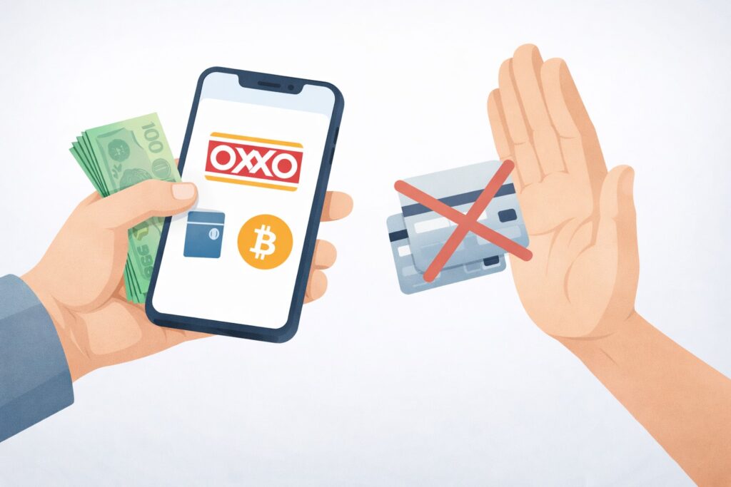 Casas de apuestas en México que permiten apostar sin cuenta bancaria usando efectivo, OXXO y criptomonedas